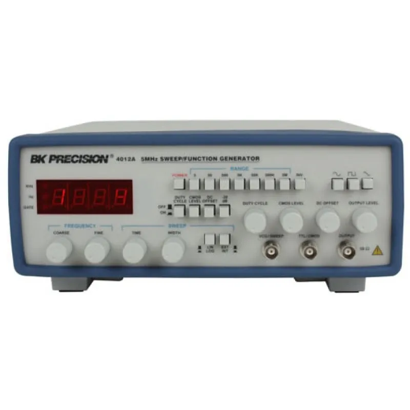 BK Precision 4012A [4012A-230V] 5 MHz Sweep Function Generator, 230VAC Line Input