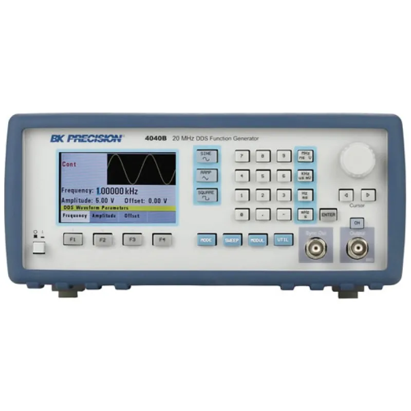 BK Precision 4014B [4014B-230V] 12 MHz DDS Function Generator, 0.01 Hz to 12 MHz/0.01 Hz to 1 MHz, 230VAC Line Input
