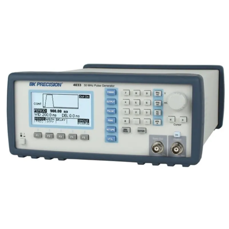 BK Precision 4033 [4033-220V] Single-Channel High-Performance Programmable Pulse Generator w/GPIB/RS-232 Interface, 0.1 Hz to 50 MHz, 220V