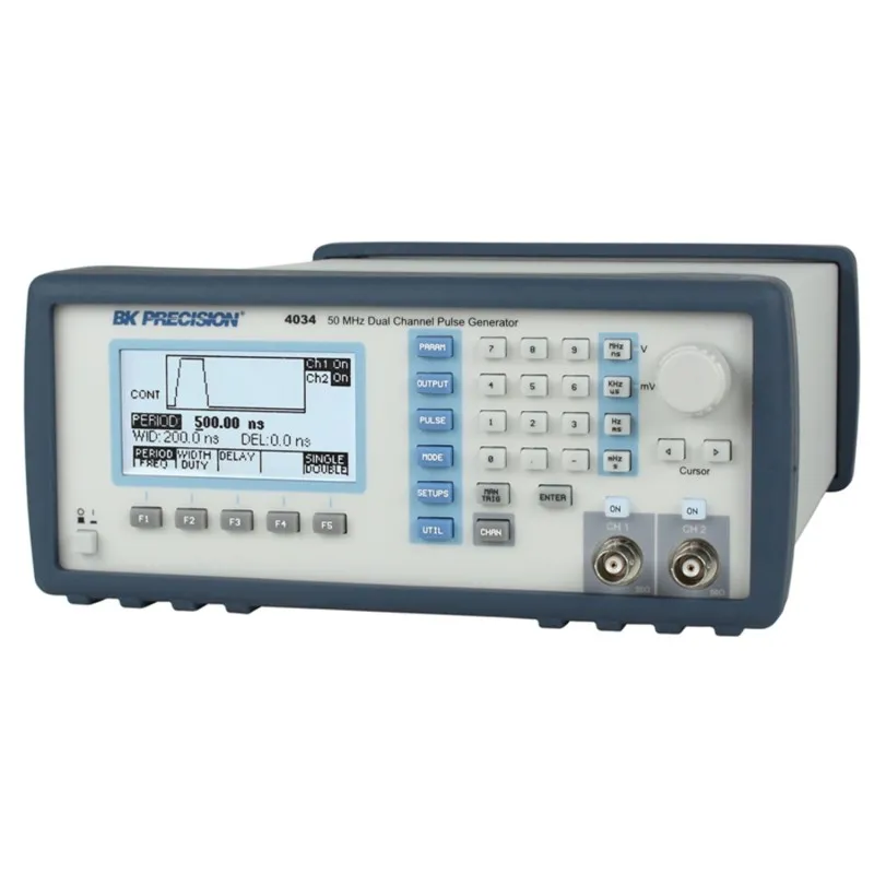 BK Precision 4034 [4034-220V] Dual-Channel High-Performance Programmable Pulse Generator w/GPIB/RS-232 Interface, 0.1 Hz to 50 MHz, 220V