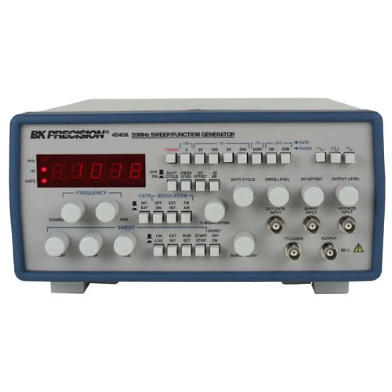 BK Precision 4040A [4040A] 20 MHz Sweep Function Generator w/ Frequency Counter*DISCONTINUED SEE 4040B*