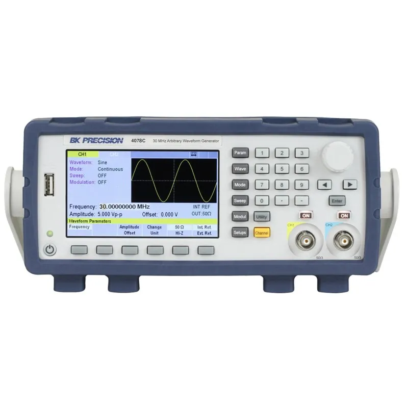 BK Precision 4078C [4078C-220V] 30 MHz Arbitrary/Function Waveform Generator, 220V