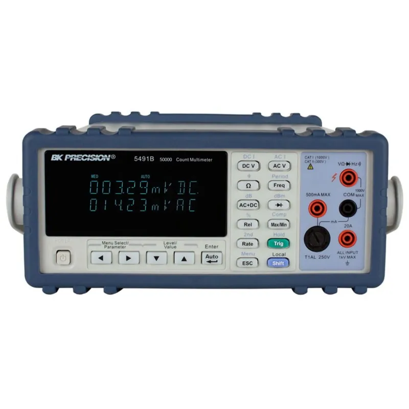 BK Precision 5491B [5491B-220V] 4-3/4 Digit True-RMS Bench Digital Multimeter, 220VAC Line Input