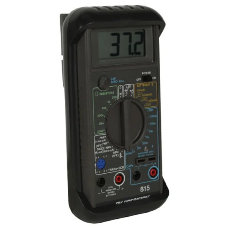 BK Precision 815 Handheld Component Tester, 20 mF, 20 Mohm with 3 1/2 Digit LCD Display