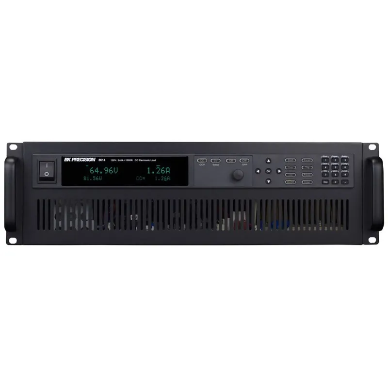 BK Precision 8612 [8612-220V] 500V, 30A, 750W Programmable DC Electronic Load, 220VAC Line Input