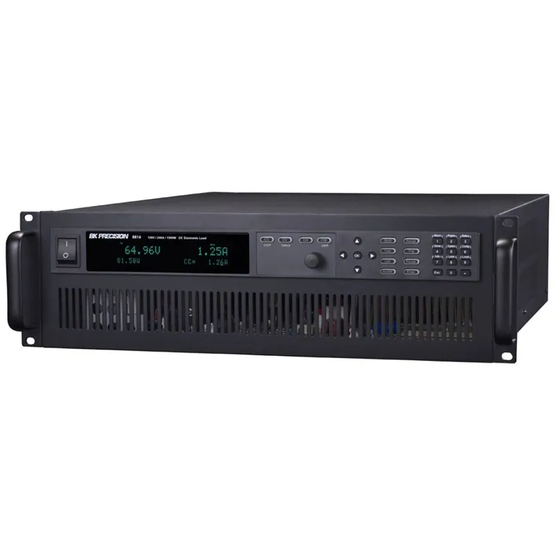 BK Precision 8612 [8612-220V] 500V, 30A, 750W Programmable DC Electronic Load, 220VAC Line Input