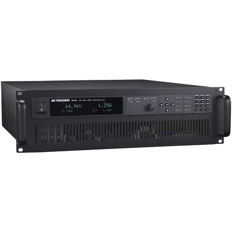 BK Precision 8614B [8614B-220V] 120V/240A/1500W Programmable DC Electronic Load, USB and RS-232 Interfaces, 220V Line Input