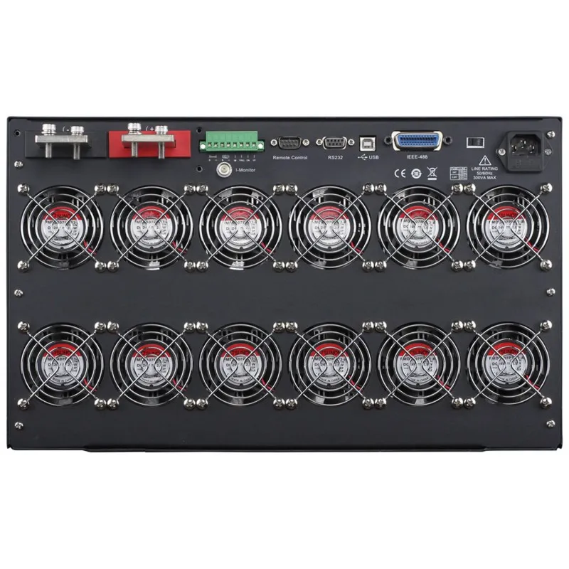 BK Precision 8625 [8625-220V] 120V, 720A, 6000W Programmable DC Electronic Load, 220VAC Input Voltage