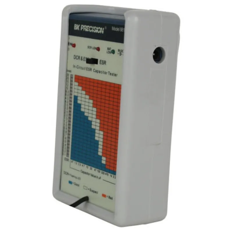 BK Precision 881 In-Circuit ESR and DC Resistance Capacitor Tester