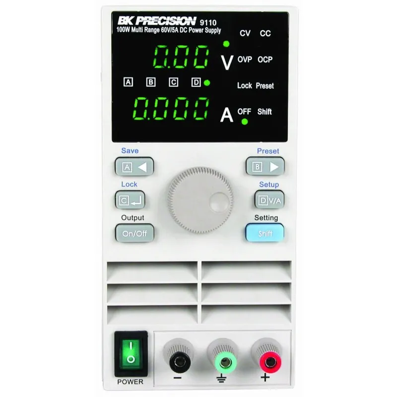 BK Precision 9110 & 9111 Multi-Range 60 V DC Power Supplies