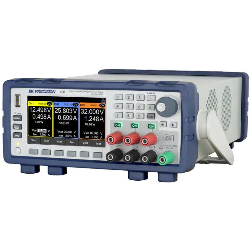 BK Precision 9140 Series Triple Output Multi-Range DC Power Supplies