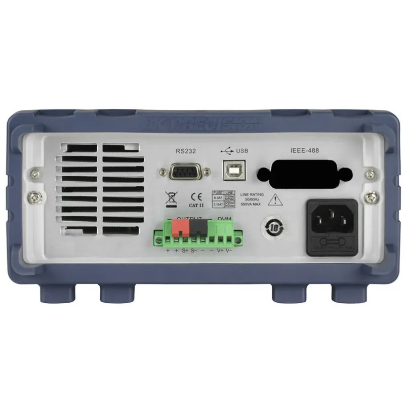 BK Precision 9205B [9205B-220V] Programmable Multi-Range DC Power Supply, 60V/25A, 600W, 220VAC Line Input, USB, RS-2312