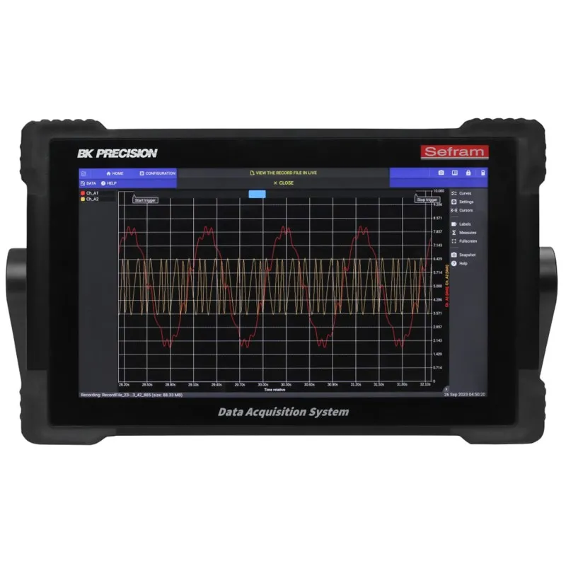 BK Precision DAS1800 [DAS1800-230V] High Speed Modular Data Acquisition Recorder, 230VAC Line Input