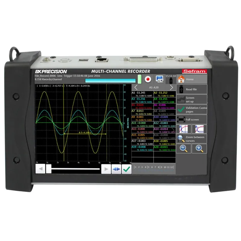 BK Precision DAS240 Series 20-Channel Multi-Channel Data Recorder