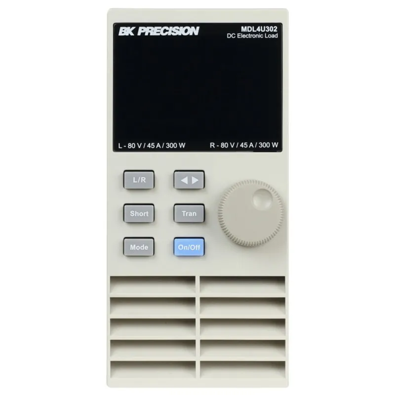 BK Precision MDL4U302 [MDL4U302-220V] 80V, 45A, 300W, 2 Channel, DC Load Module, 220V Line Input
