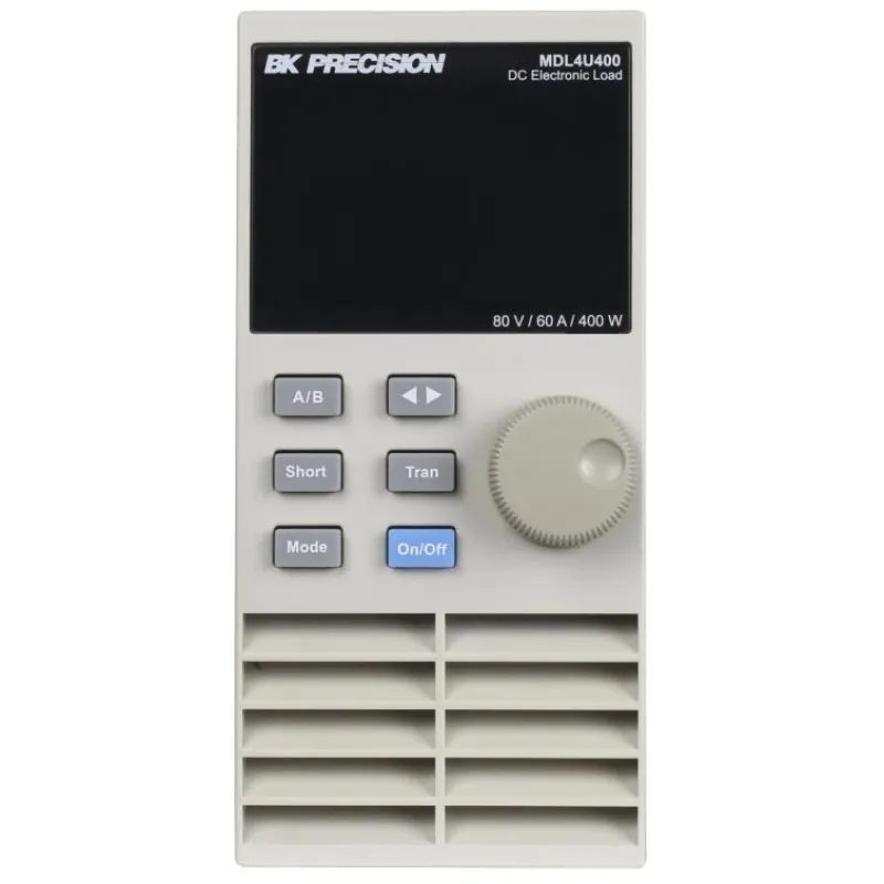 BK Precision MDL4U400 [MDL4U400-220V] 80V, 60A, 400W DC Load Module, 220VAC Line Input