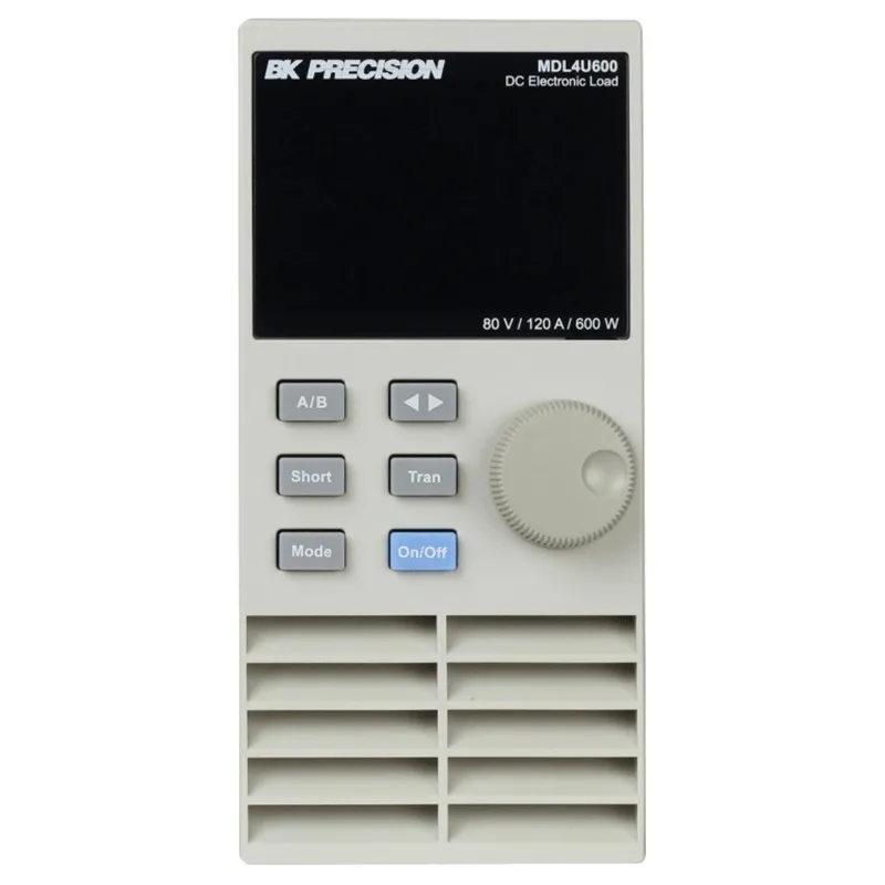 BK Precision MDL4U600 [MDL4U600-220V] 80V, 120A, 600W DC Load Module, 220VAC Line Input