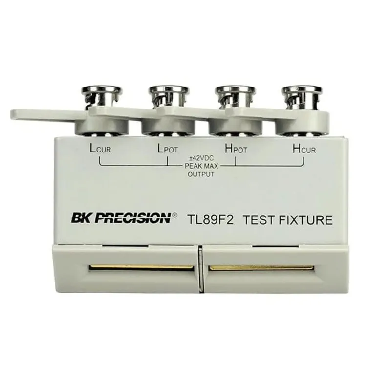 BK Precision TL89F2 4-Terminal Low Profile Test Fixture