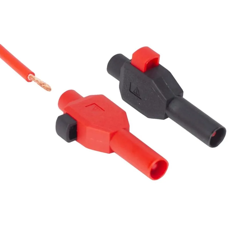 BK Precision TLQ2B Replacement Quick Connect Banana Plugs (1 Set Provides 4 Pairs)