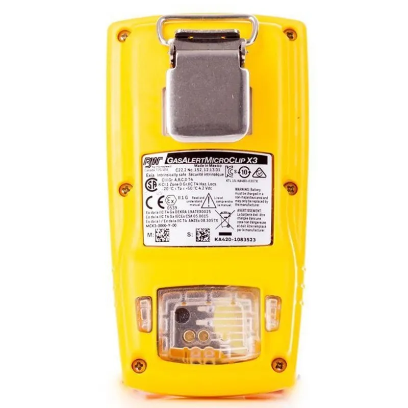 BW Technologies MicroClip X3 Multi-Gas Detector