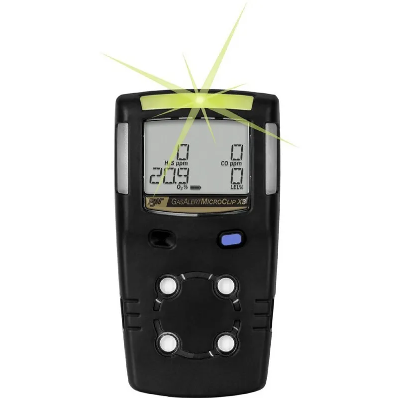 BW Technologies MicroClip X3 Multi-Gas Detector