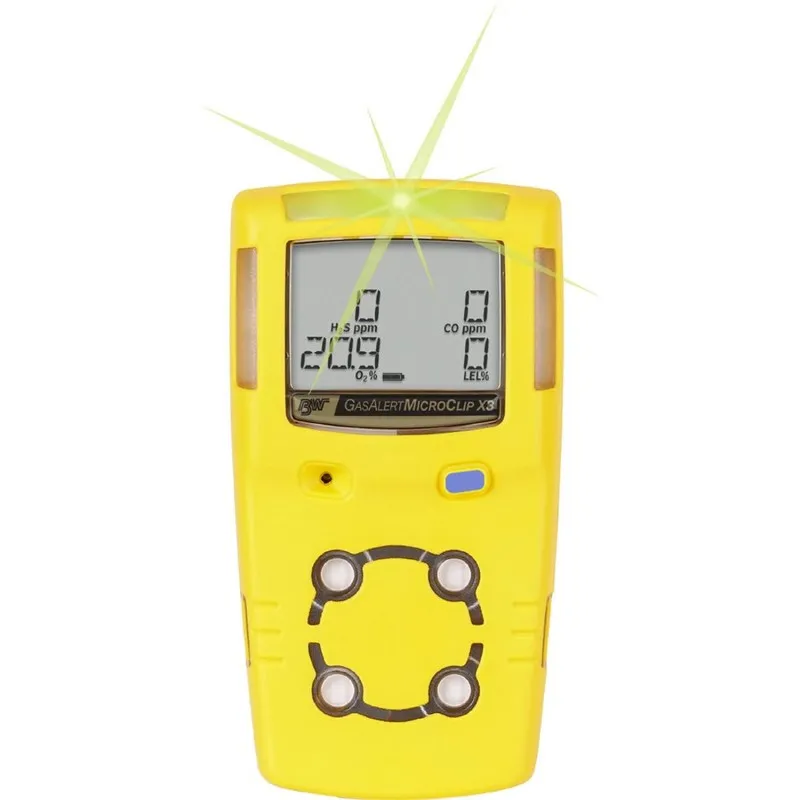 BW Technologies MicroClip X3 Multi-Gas Detector