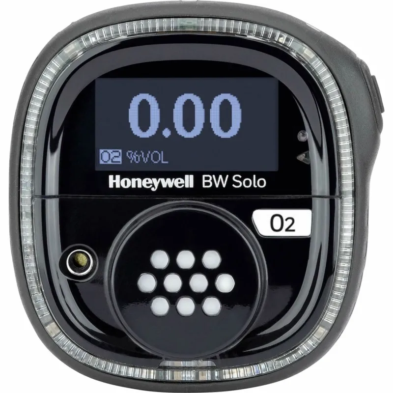 BW Technologies BW Solo [BWS1-XL-B] Single-Gas Detector, Oxygen (O2) Wireless - Black