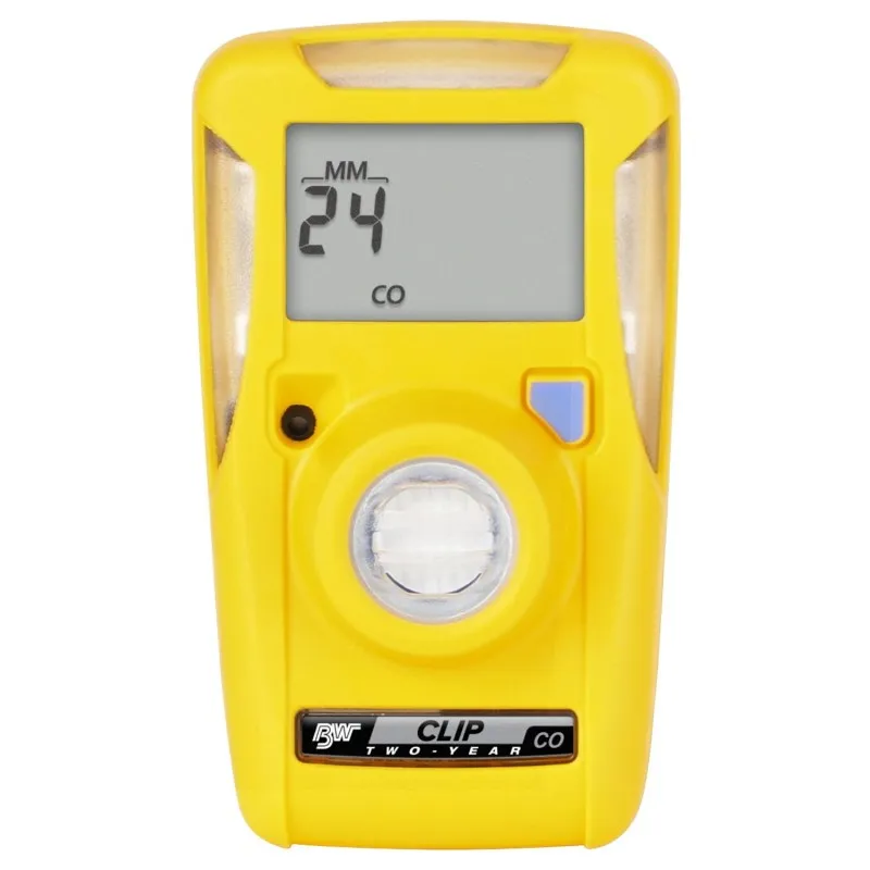 BW Technologies Clip [BWC2-M50] 2 Year Single Gas Detector, Carbon Monoxide (CO), Low - 50 ppm / High - 50 ppm