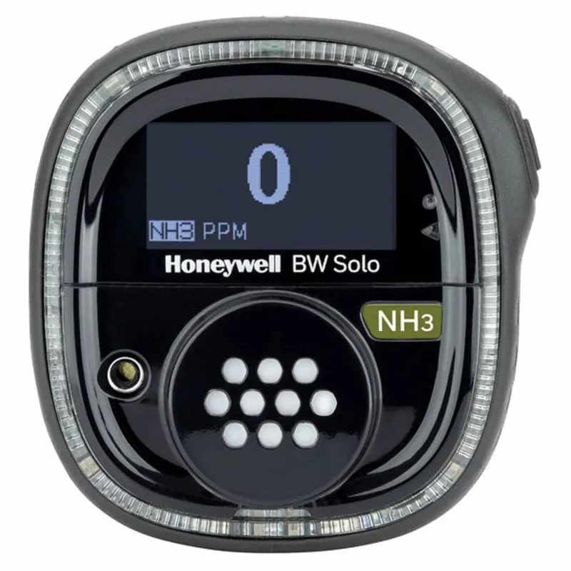 BW Technologies BW Solo [BWS1-A-B] Single-Gas Detector, Ammonia (NH3) Wireless - Black