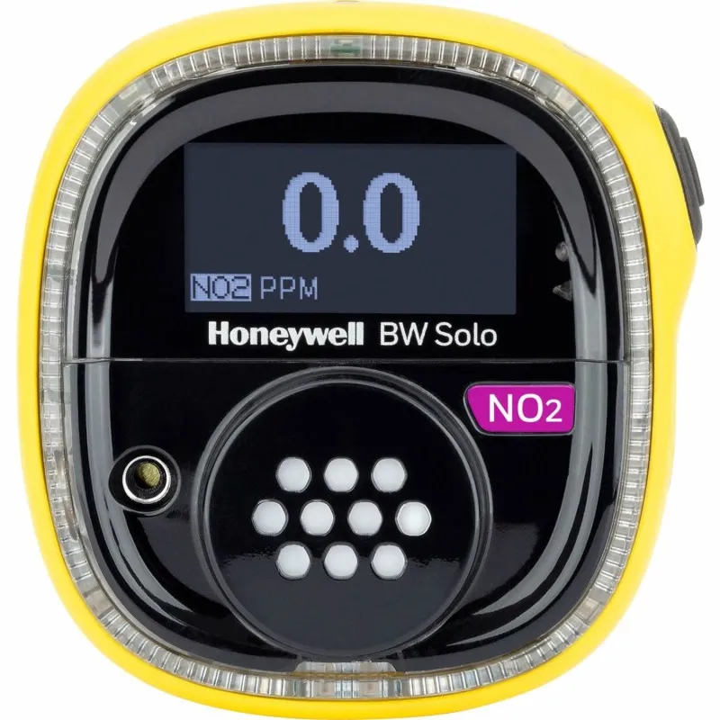 BW Technologies BW Solo [BWS1-D-Y] Single-Gas Detector, Nitrogen Dioxide (NO2) Wireless - Yellow