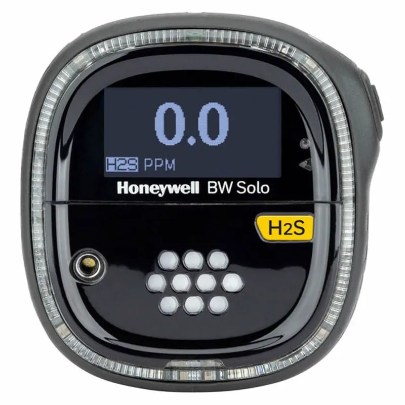 BW Technologies BW Solo [BWS1-HL-B] Single-Gas Detector, Hydrogen Sulfide (H2S) Wireless - Black