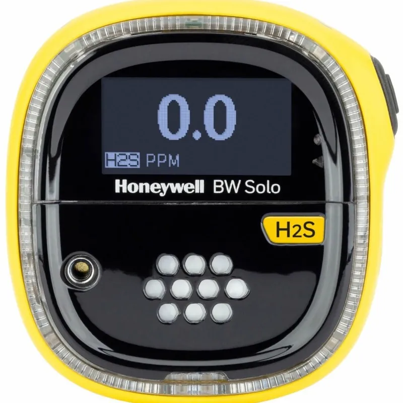 BW Technologies BW Solo [BWS1-HL-Y] Single-Gas Detector, Hydrogen Sulfide (H2S) Wireless - Yellow