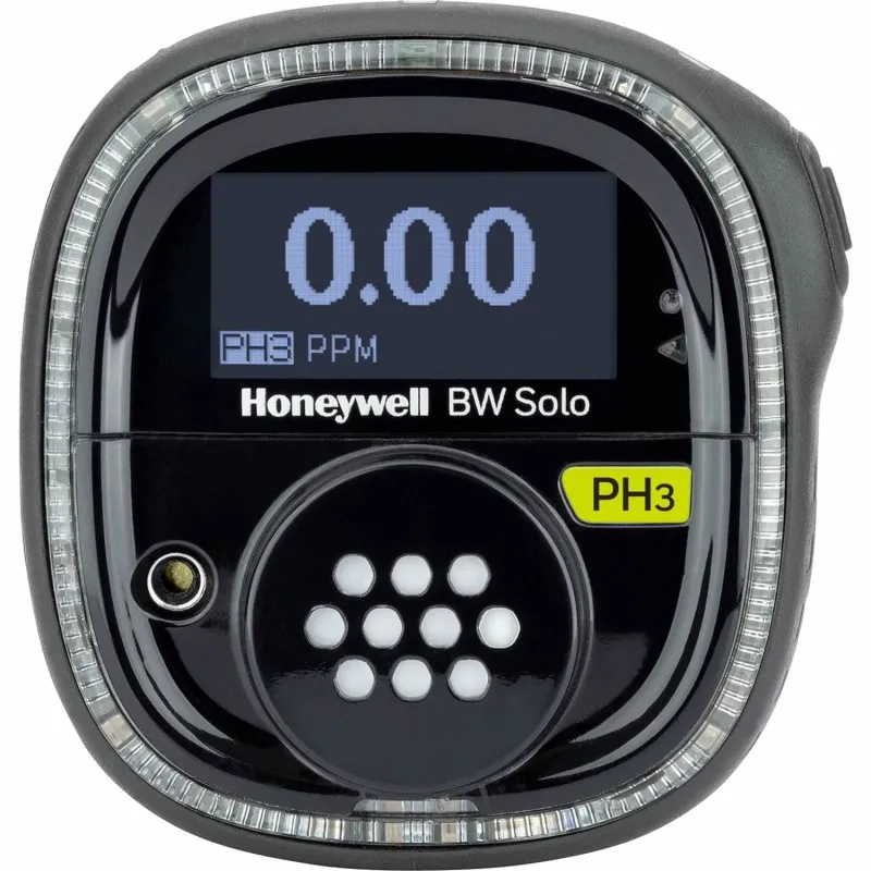BW Technologies BW Solo [BWS1-P-G] Single-Gas Detector, Phosphine (PH3) Wireless - Black