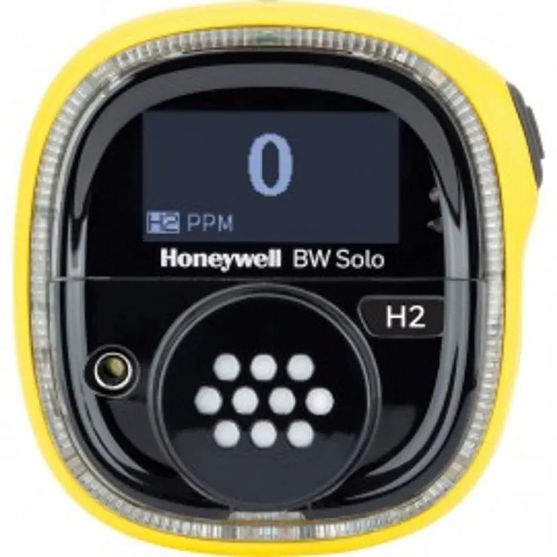 BW Technologies BW Solo [BWS1-R-Y] Single-Gas Detector, Hydrogen (H2) Wireless - Yellow