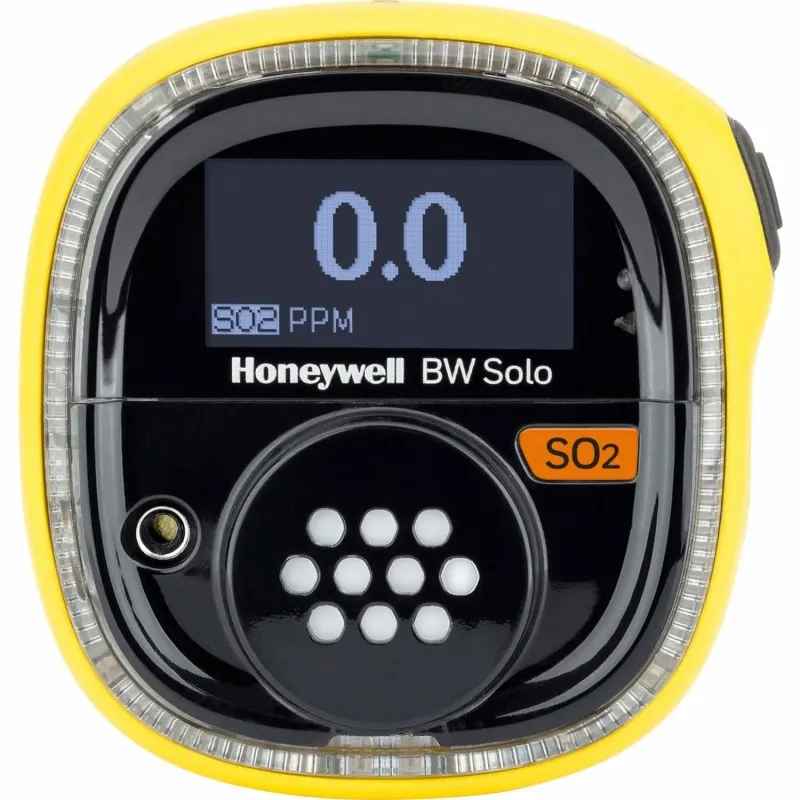 BW Technologies BW Solo [BWS1-S-Y] Single-Gas Detector, Sulfur Dioxide (SO2) Wireless - Yellow