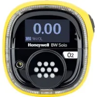 BW Technologies BW Solo [BWS1-XL-Y] Single-Gas Detector, Oxygen (O2) Wireless - Yellow