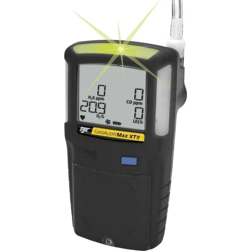 BW Technologies GasAlertMax XT II [XT-X000-B-NA] Single Gas Detector with Motorized Pump, Oxygen (O2) - Black