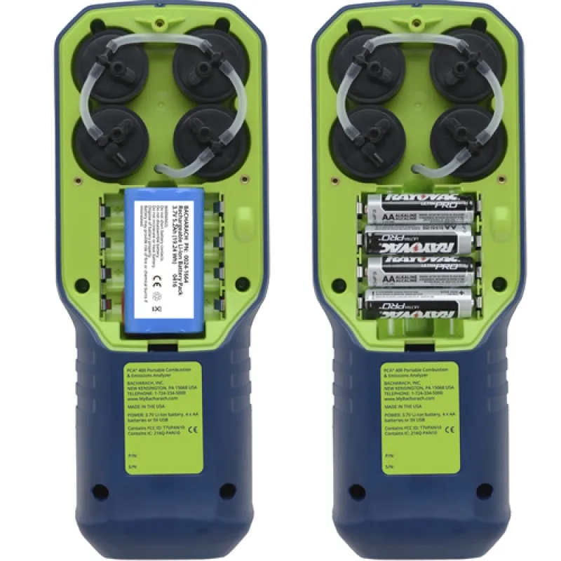 Bacharach PCA400 Portable Combustion Analyzer w/ 12in Probe and 7.5ft Standard Tubing