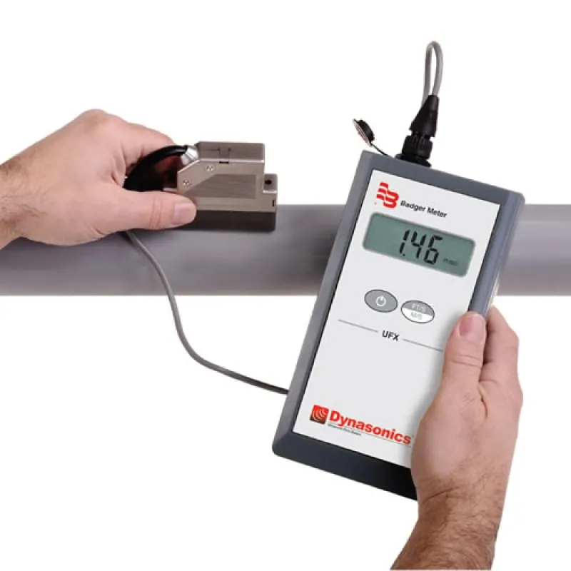 Badger Meter Dynasonics UFX Series Hand Held Doppler Ultrasonic Flow Meter*DISCONTINUED SEE DYNASONICS DXN*