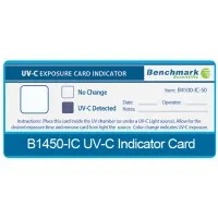 Benchmark Scientific B1450IC [B1450-IC] UV-C Indicator Cards (Double-Sided) for B1450 Units, Pack of 25