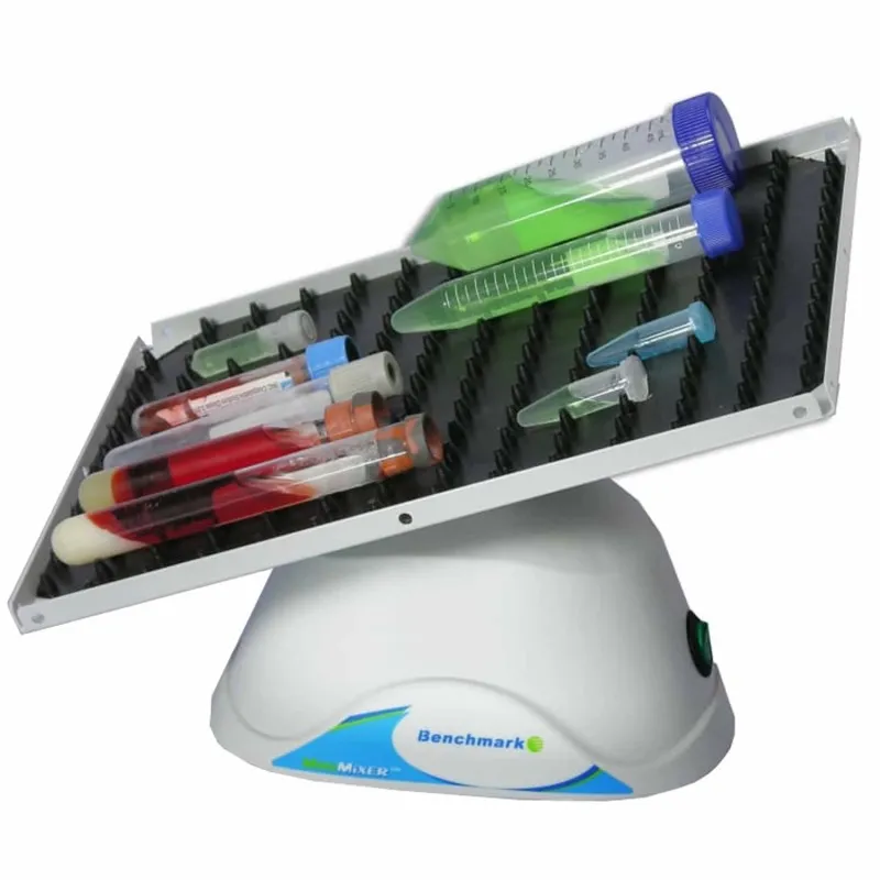 Benchmark Scientific H3D1020E [B3D1020-E] MiniMixer 3D Nutating Shaker, 10"x7.5" Platform, Dimpled Mat, 230V