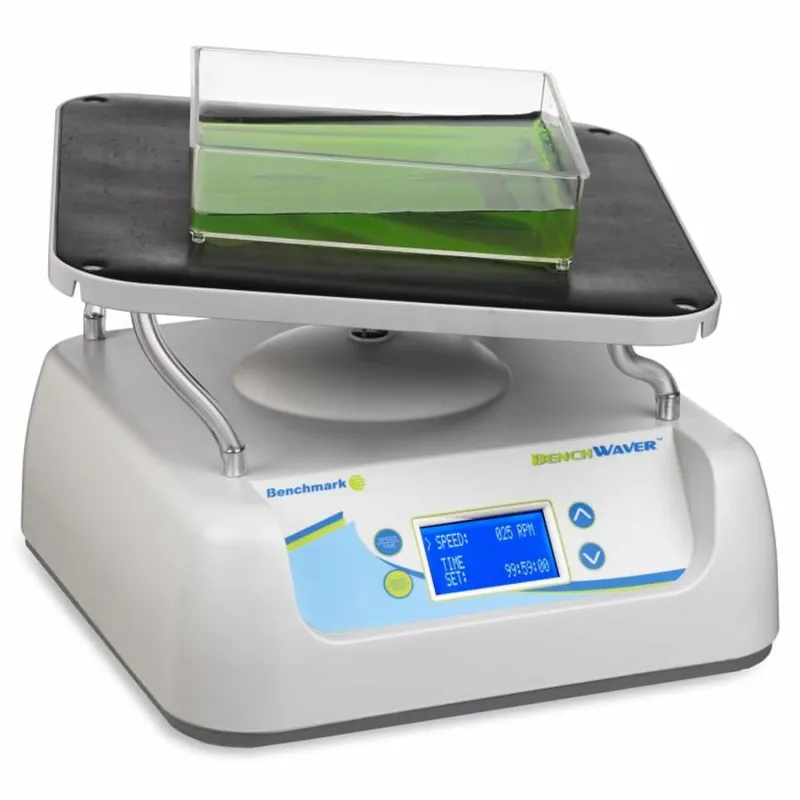 Benchmark Scientific B3D5000E [B3D5000-E] BenchWaver 3D Rocker w/Flat Mat, 13.5 x 13" Platform, 230V EU - Plug