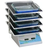 Benchmark Scientific BR5404E [BR5404-E] QuadRocker with Four Non-Slip Rubber Mat Platforms, 230V - EU Plug