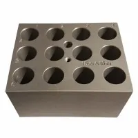Benchmark Scientific BSW-1516 [BSW1516] Dry Bath Block For 12 x 15mm or 16mm Test Tubes