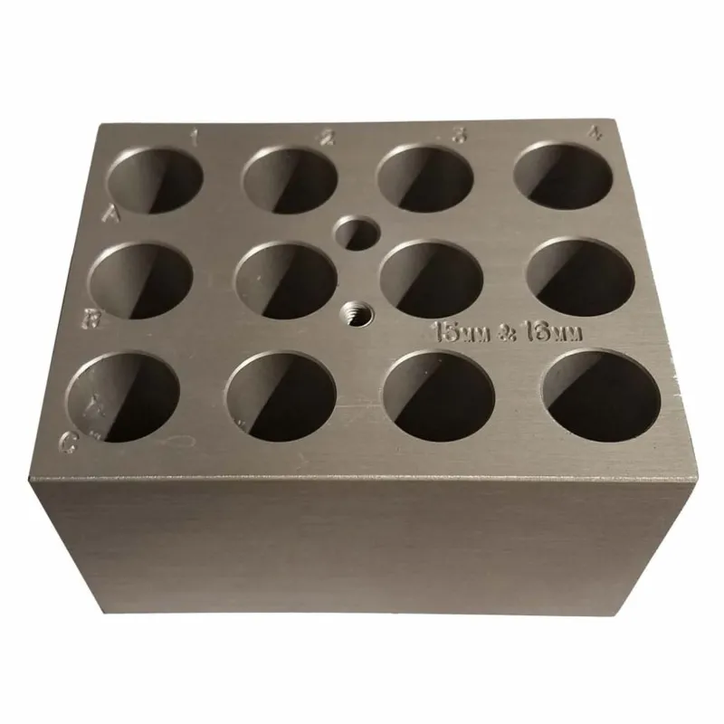 Benchmark Scientific BSW-1516 [BSW1516] Dry Bath Block For 12 x 15mm or 16mm Test Tubes