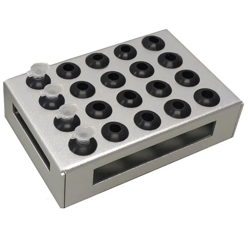 Benchmark Scientific BT1500A05 [BT1500-A05] Microtube Adapter, 20x0.5ml for Microplate Shakers