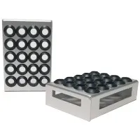 Benchmark Scientific BT1500A1520 [BT1500-A1520] Microtube Adapter, 20 x 1.5/2.0ml for Microplate Shakers