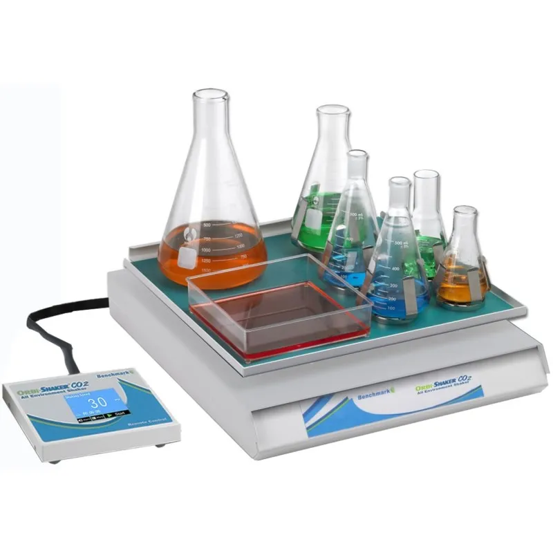 Benchmark Scientific BT4010E [BT4010-E] Orbi-Shaker CO2 XL w/Remote Controller, 16 x 16.5" Platform, 230V