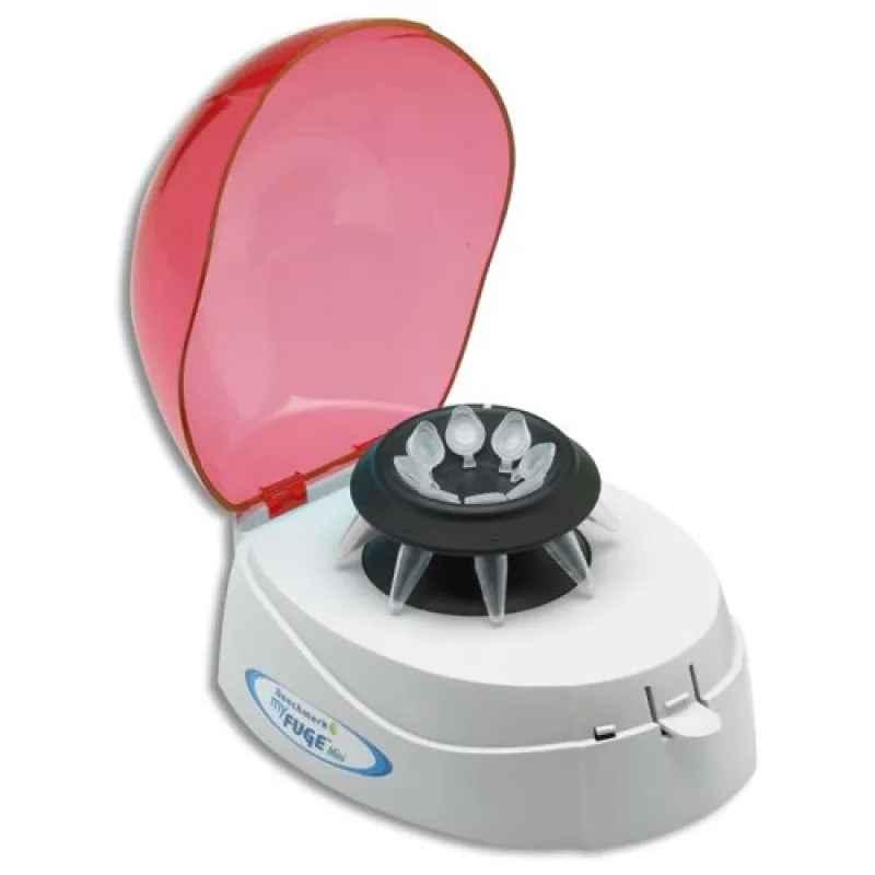 Benchmark Scientific C1008R [C1008-R] MyFuge Mini Centrifuge w/ Red Lid and 2 Rotors, 100-240V - USA Plug