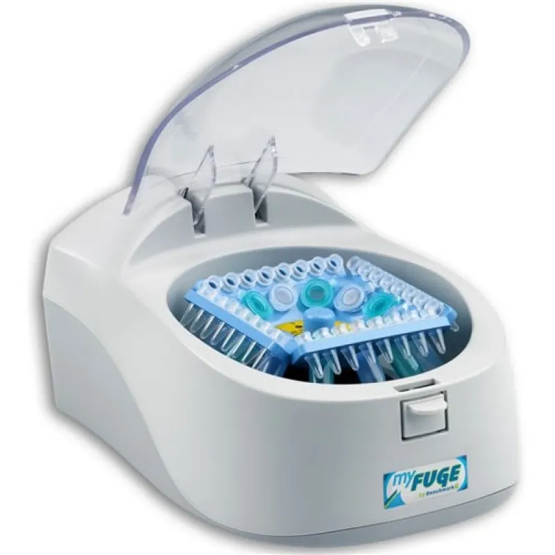 Benchmark Scientific C1012E [C1012-E] myFuge™12 Mini Centrifuge w/ Combi Rotor 100-240V - Euro 2 Plug